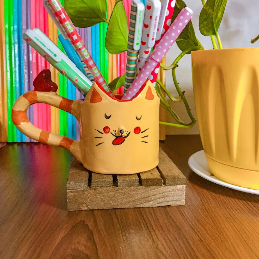 جا قلمی سفالی