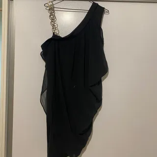 لباس مجلسی کوتاه یقه رومی