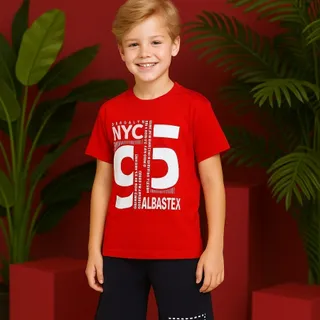 تیشرت شلوارک پسرانه 55و60