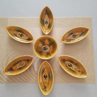 ظروف مزه خوری دست ساز طرح