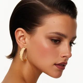 گوشواره کنفی و استیل