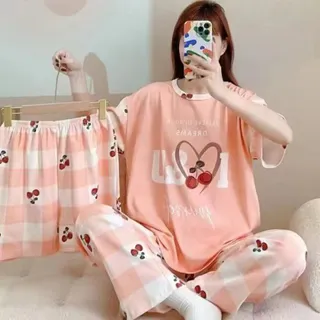 ست بلوز شلوارشلوارک خنک