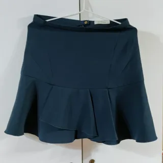 دامن کوتاه سرمه ایی