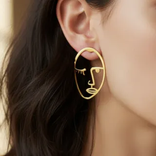 گوشواره وارداتی برند