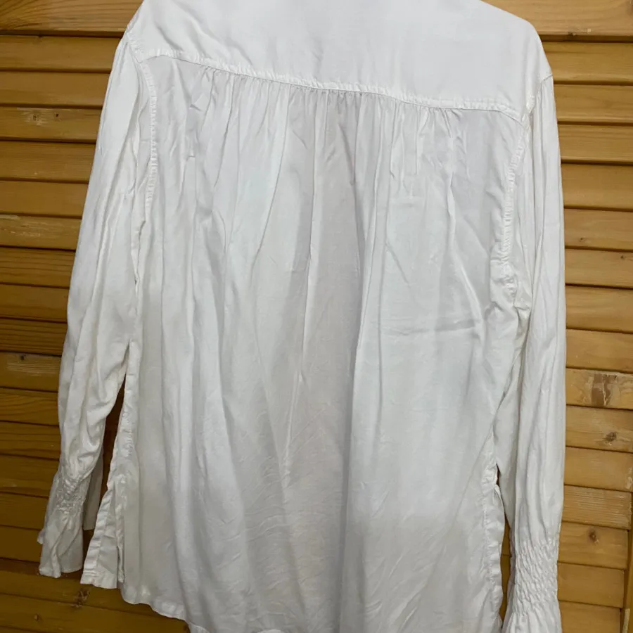 شومیز سفید نخی