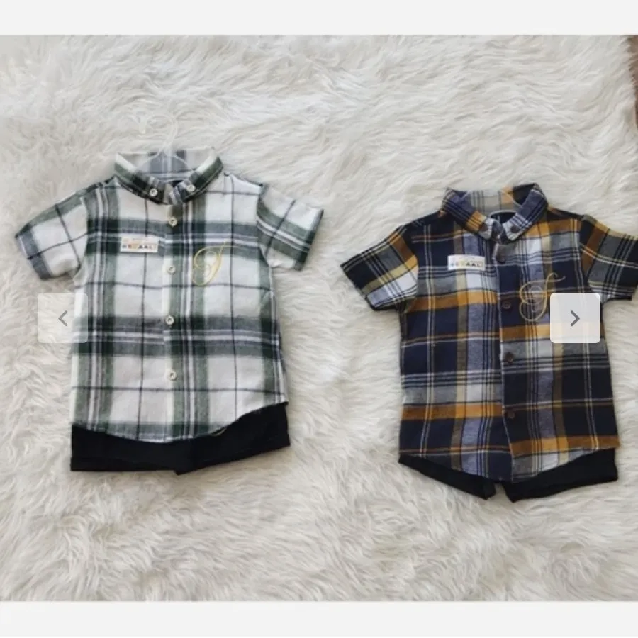 ست بلوز شورتک نوزاد