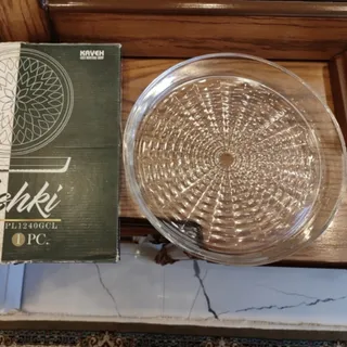 ظرف گرد شیشه ای