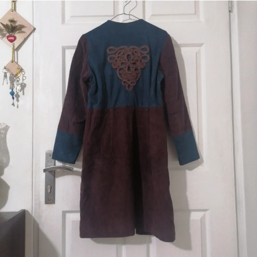 پالتو مخمل کبریتی