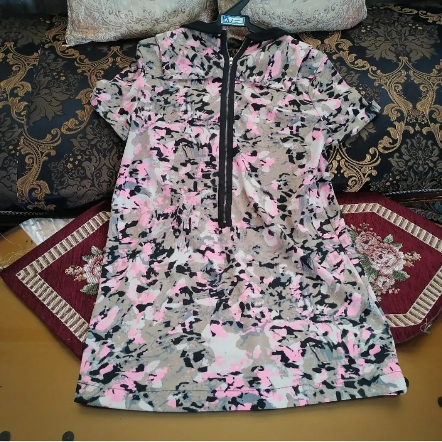 پیراهن کوتاه بهاری هنری