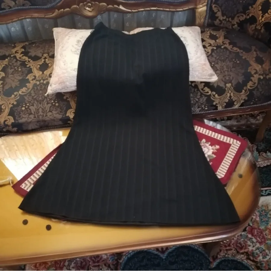 دامن بلند راه راه