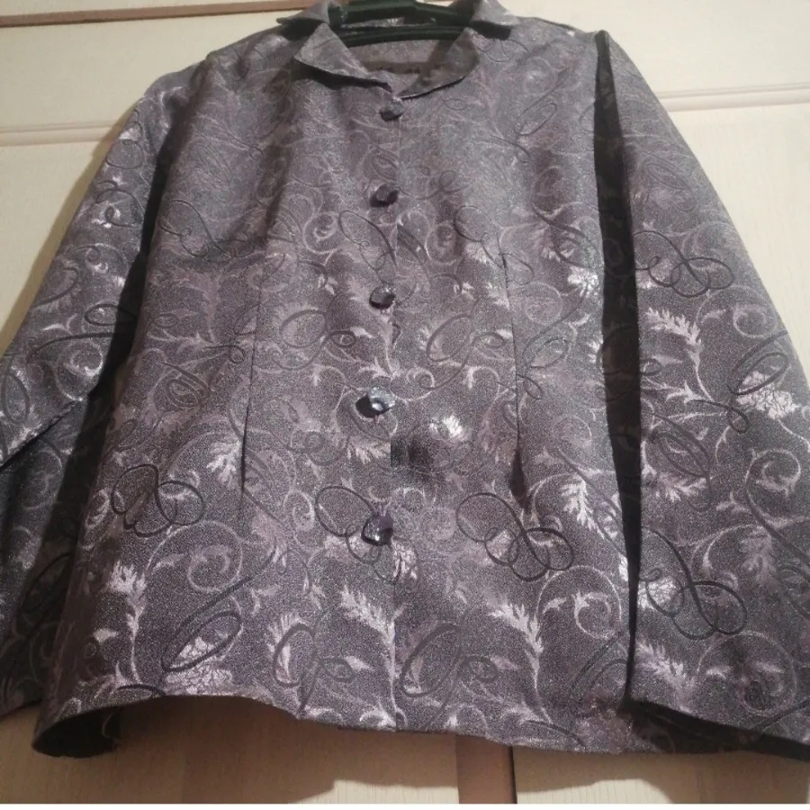 کت دامن بنفش طرحدار