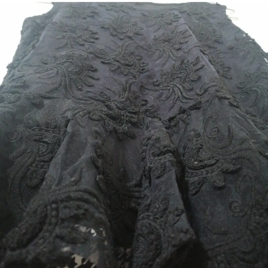 تاپ بلند گیپور مشکی