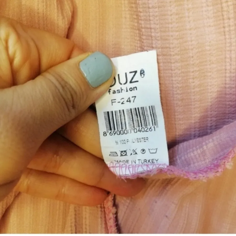 مانتو مزونی ترک صورتی