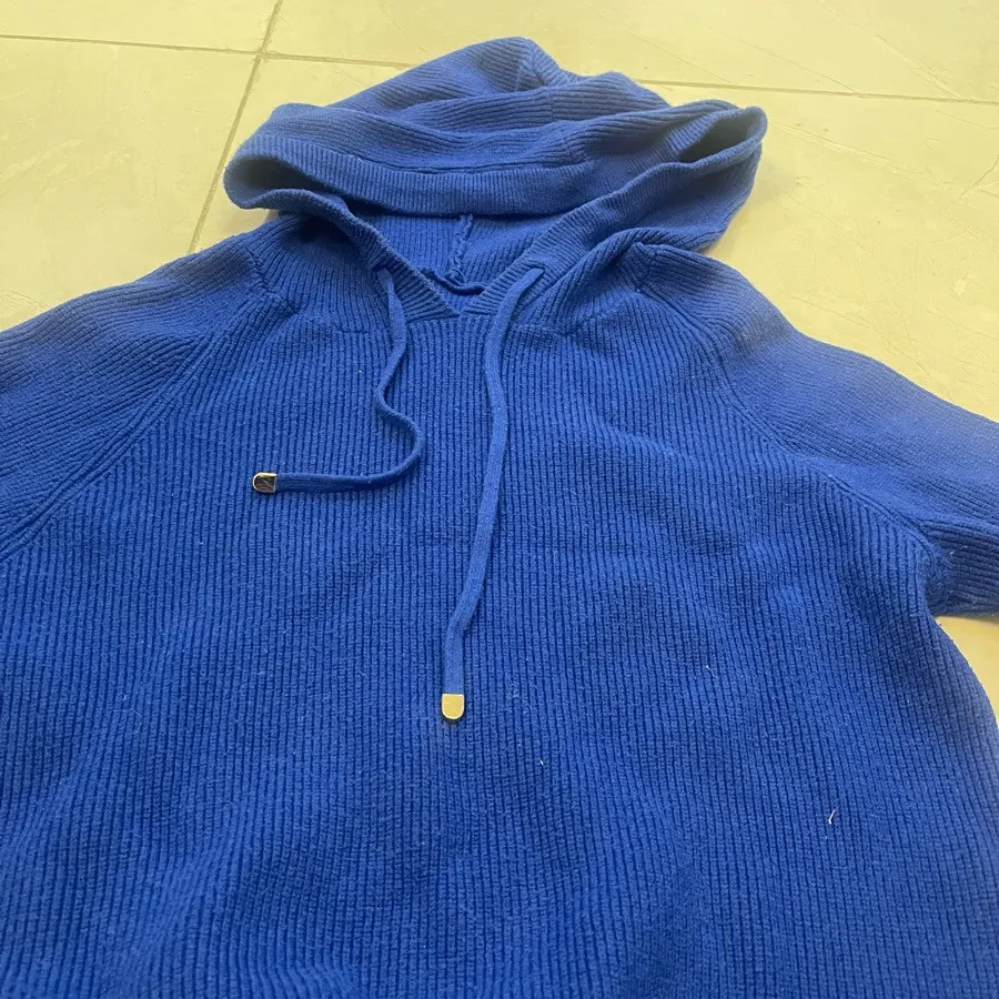 بلوز بافت کلاه دار