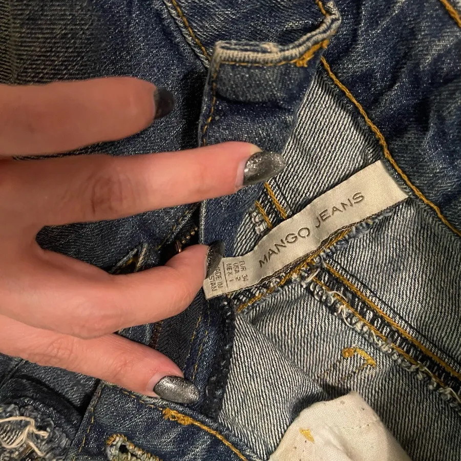 جین منگو شلوارک 34