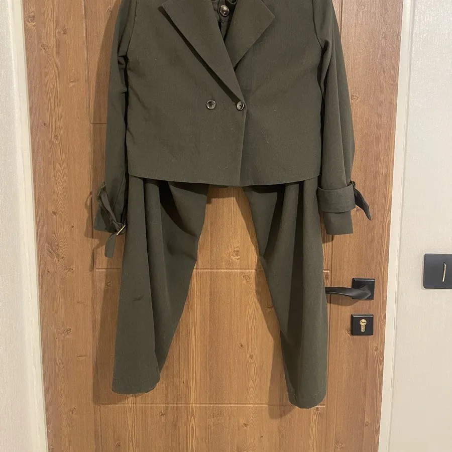 ست کت شلوار زارا کتان