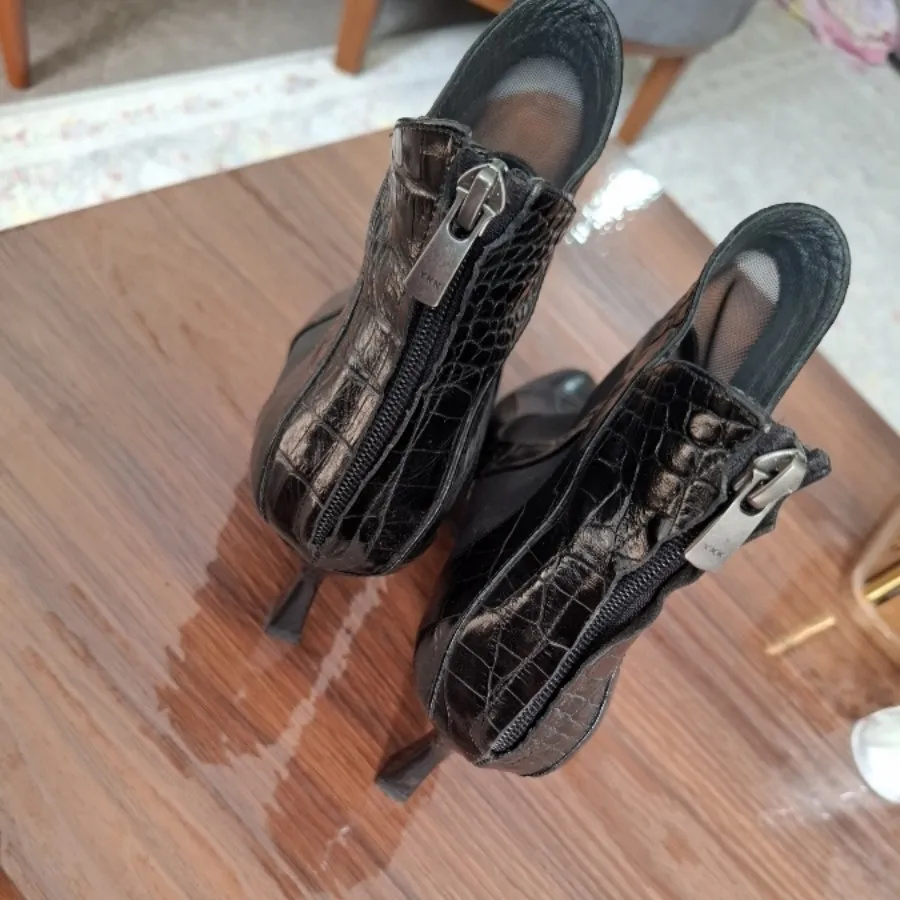 کفش چرم اصل،مشکی، سایز 39