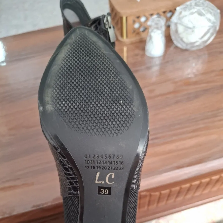 کفش چرم اصل،مشکی، سایز 39