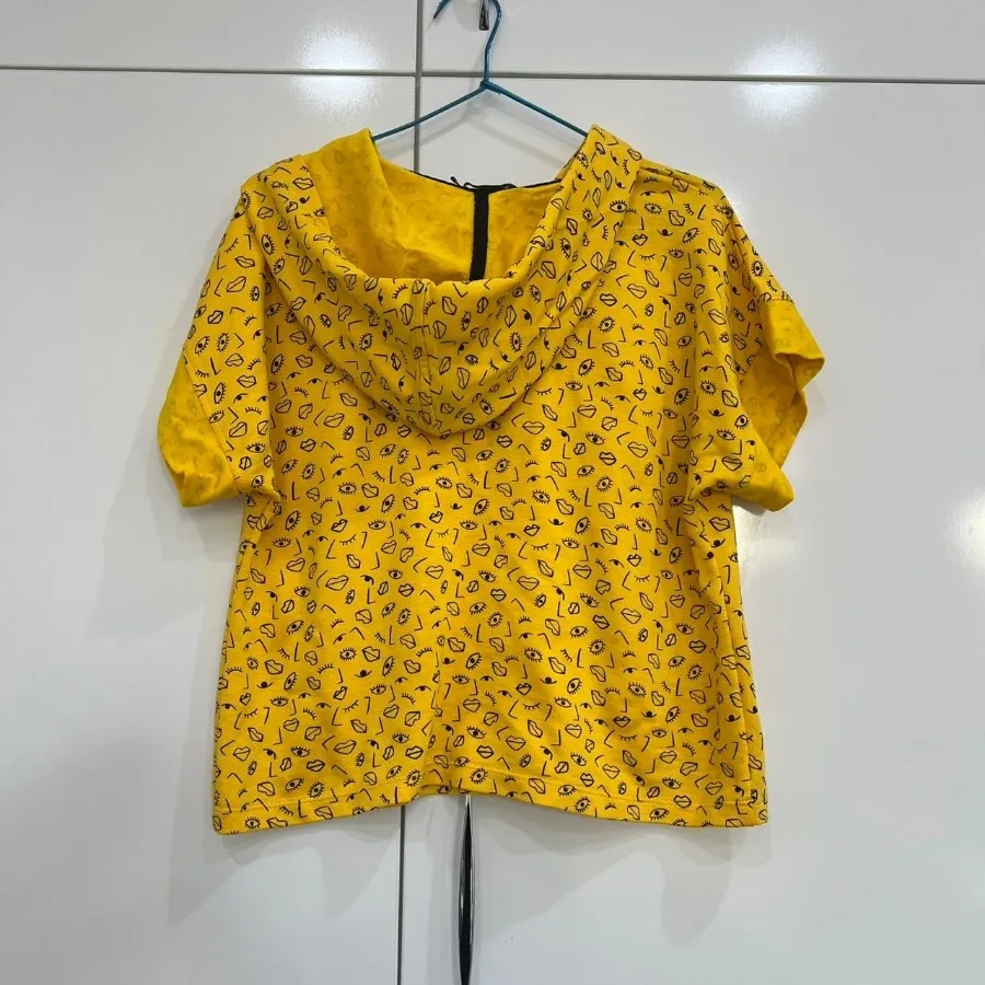 ست کراپ شلوارک راحتی