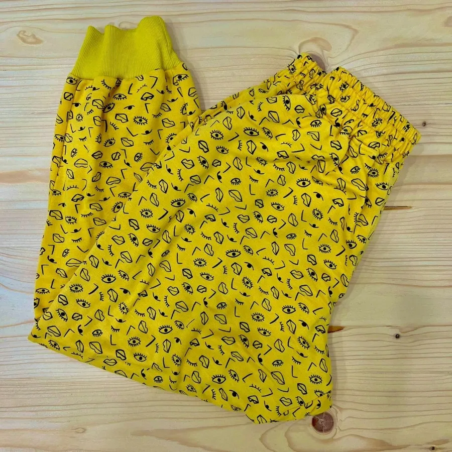 ست کراپ شلوارک راحتی