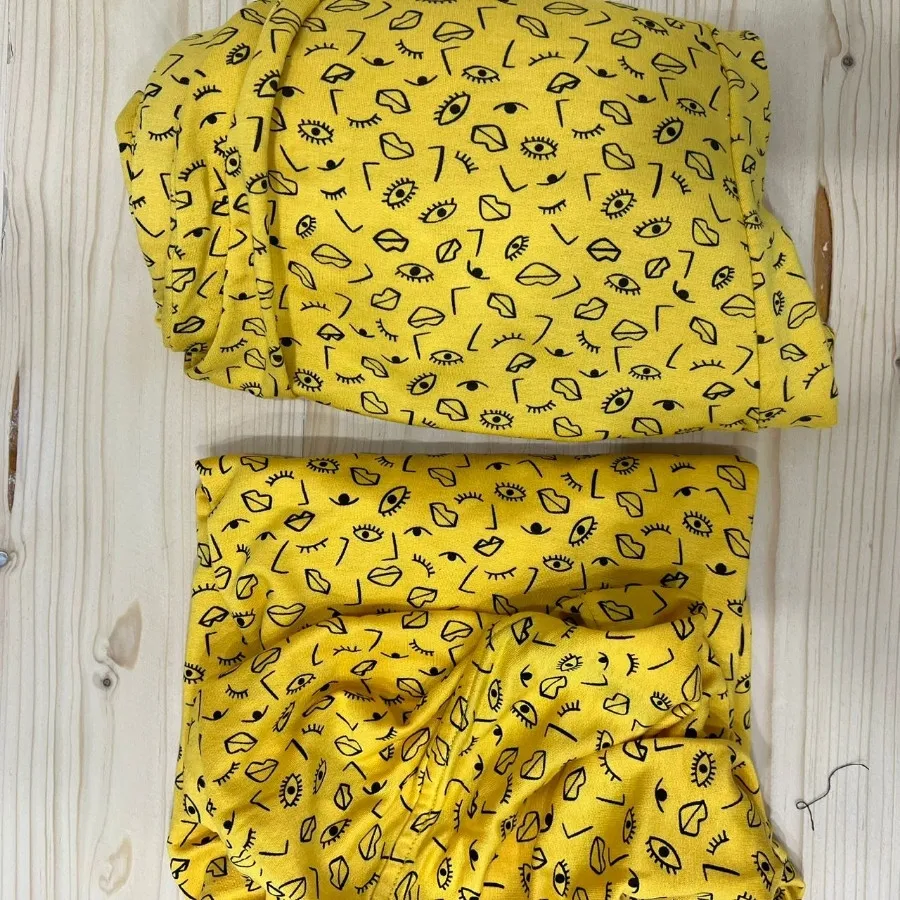 ست کراپ شلوارک راحتی