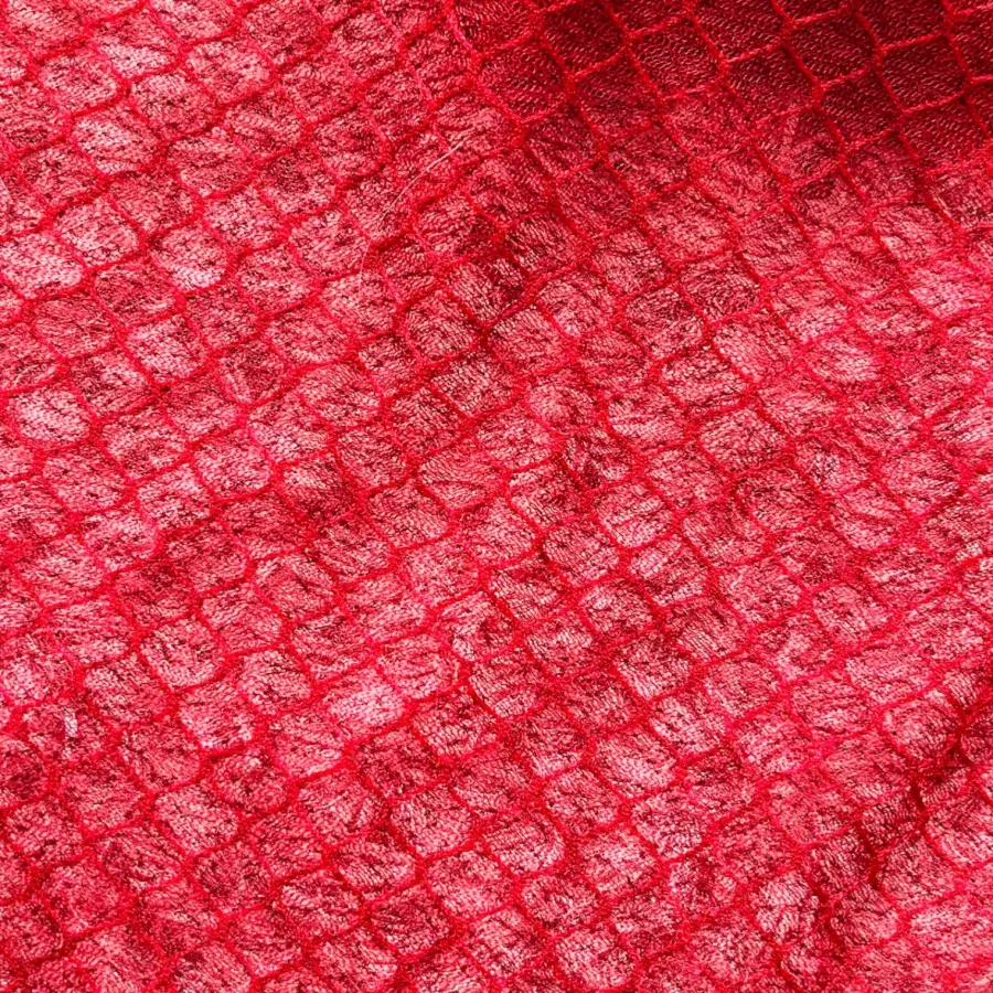 شال توری زرشکی