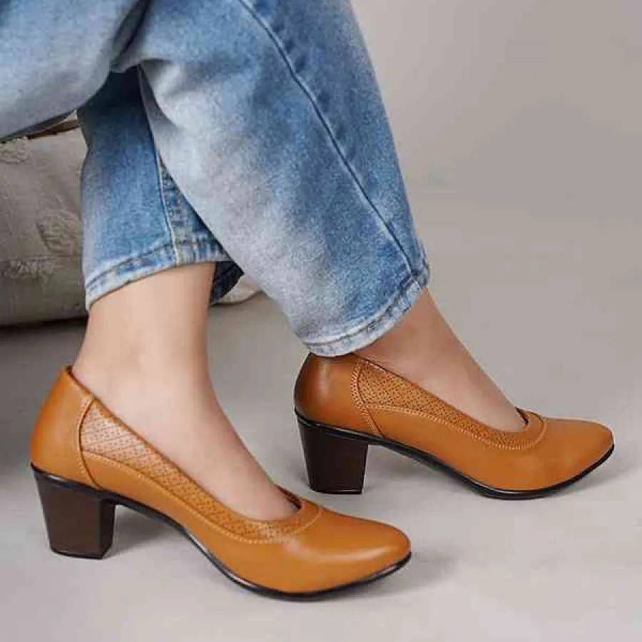 کفش مجلسی چرم