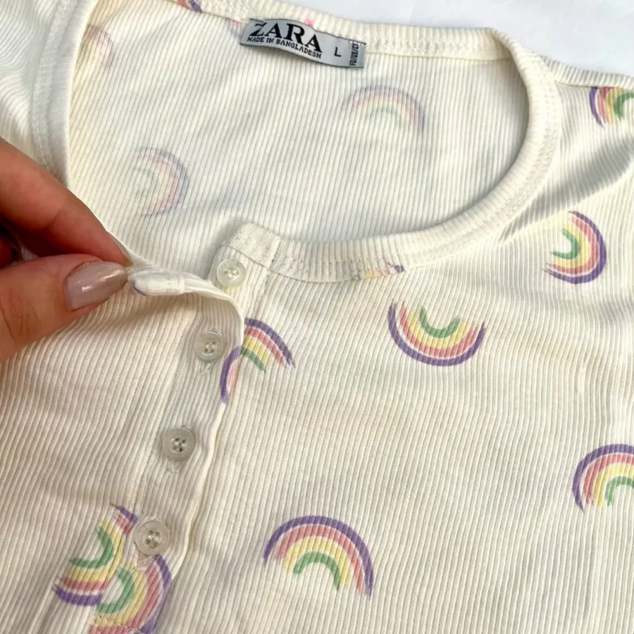 تیشرت کبریتی zara