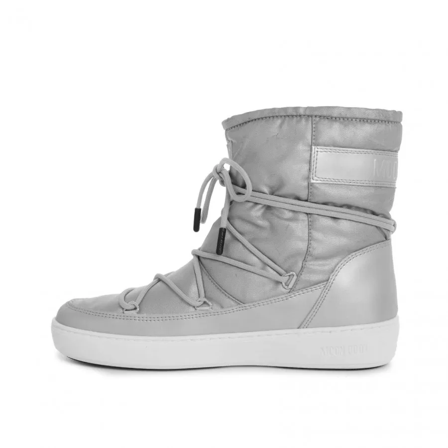 بوت moon boot نقره ای