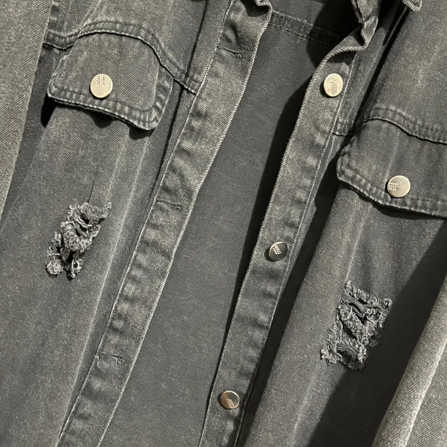 کت جین ذغالی