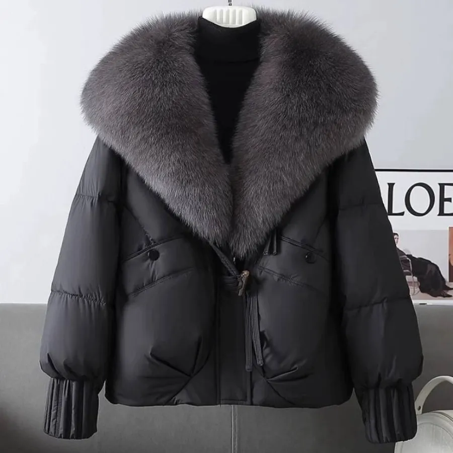 کاپشن شیک یقه خز