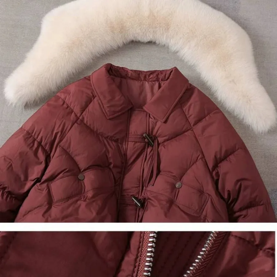 کاپشن شیک یقه خز