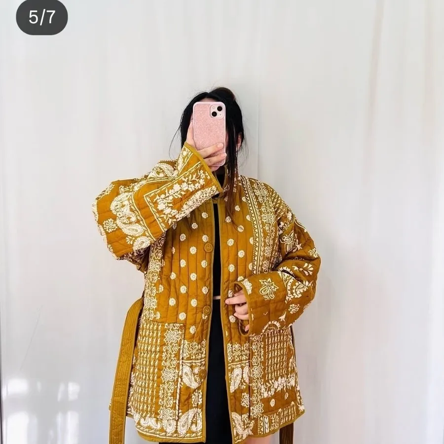 کت خردلی شیک