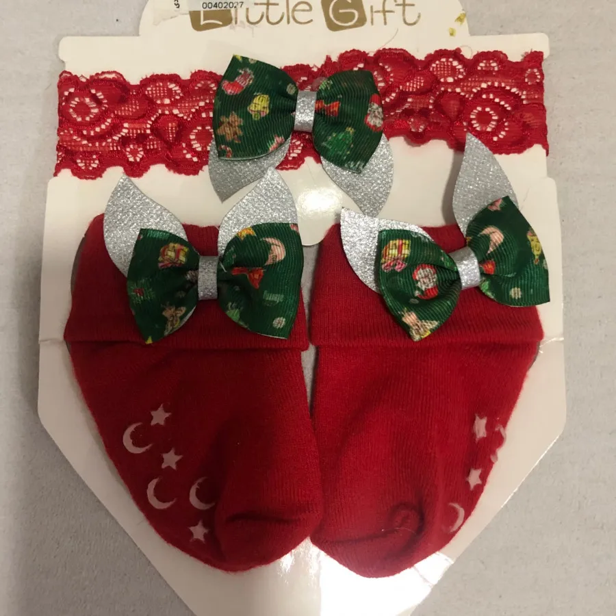 ست جوراب و هد بند یلدایی