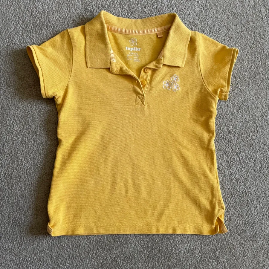 تیشرت سه دکمه دخترانه