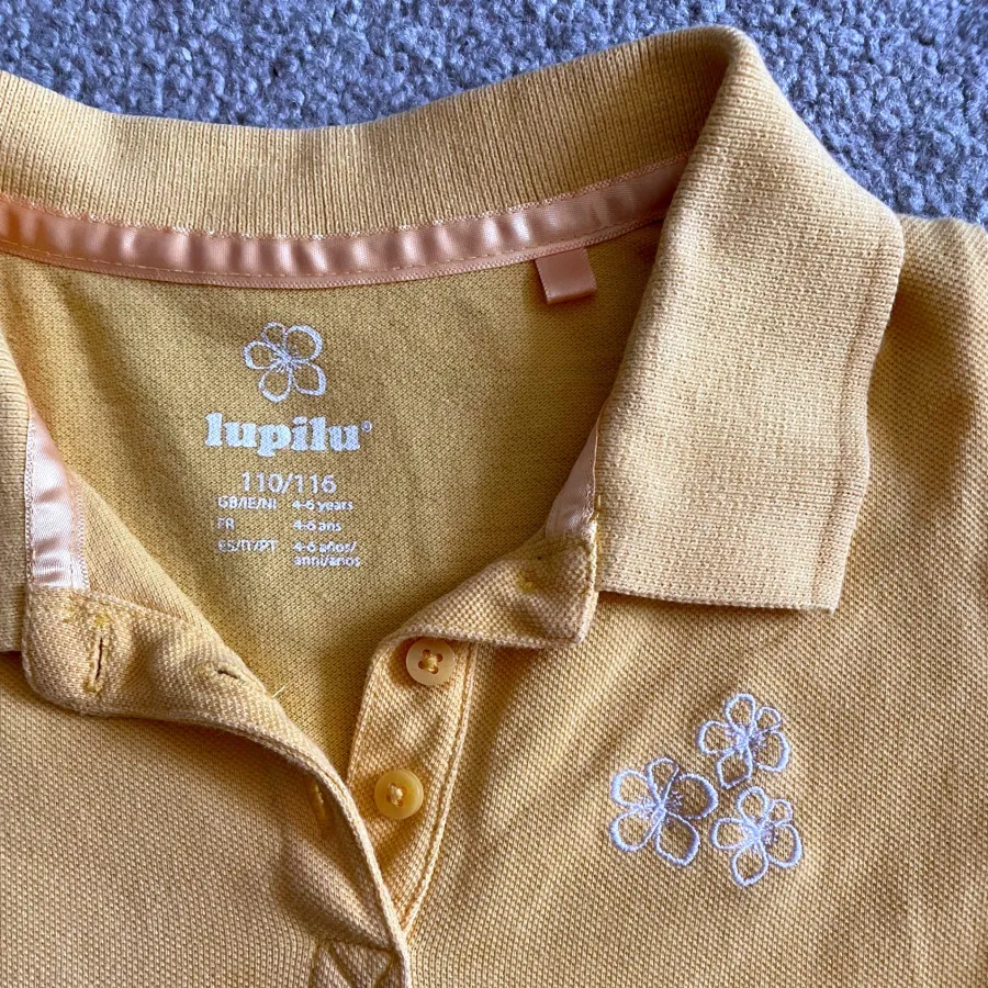 تیشرت سه دکمه دخترانه