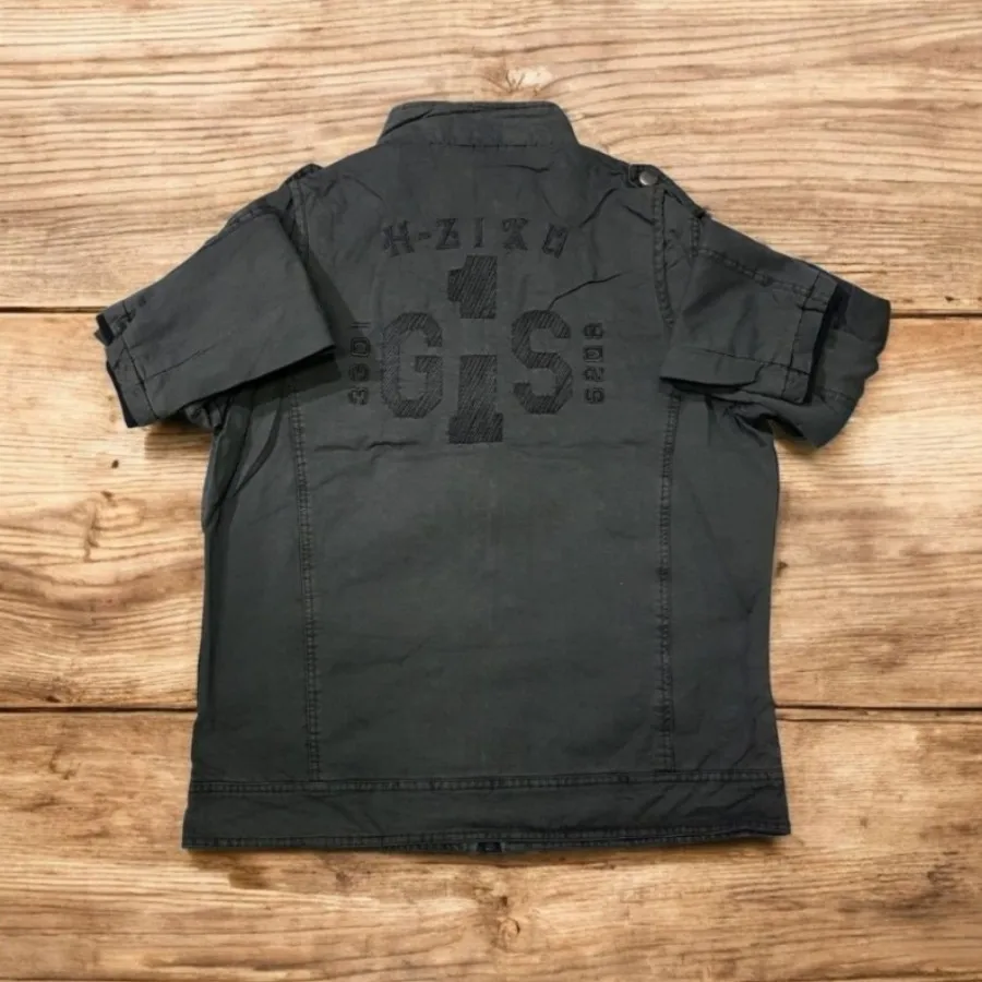 کاپشن کتان سبز XXL