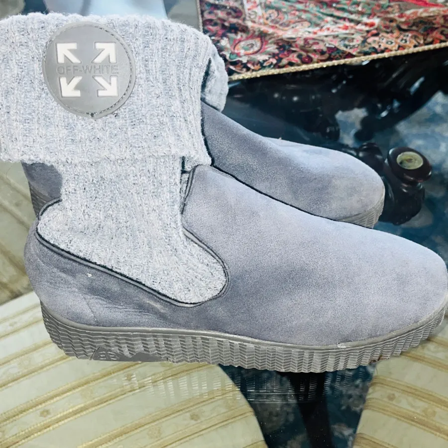 نیم بوت طوسی