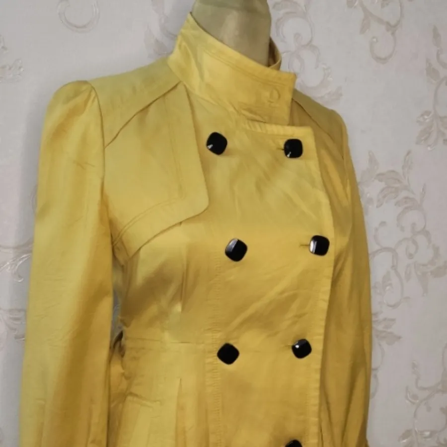 پالتو آستردار خردلی