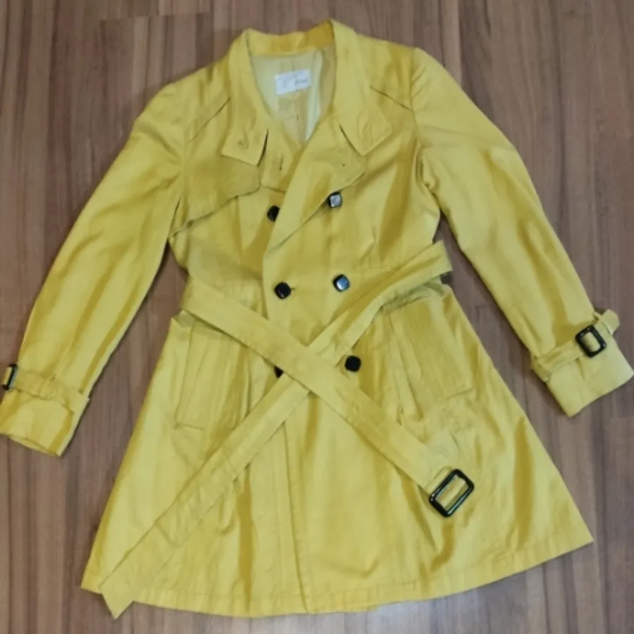 پالتو آستردار خردلی