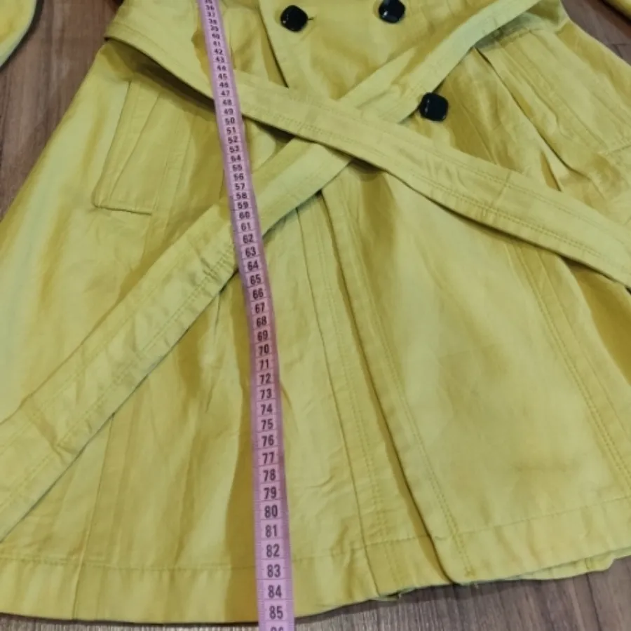 پالتو آستردار خردلی