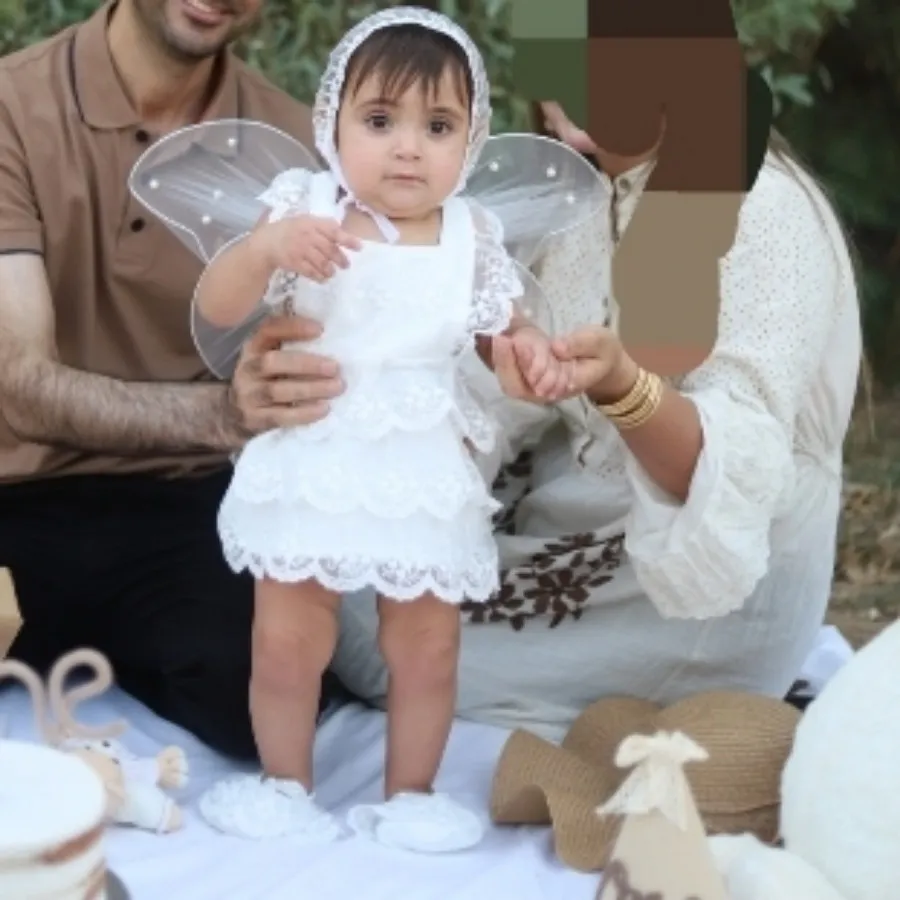 لباس دخترانه دانتل