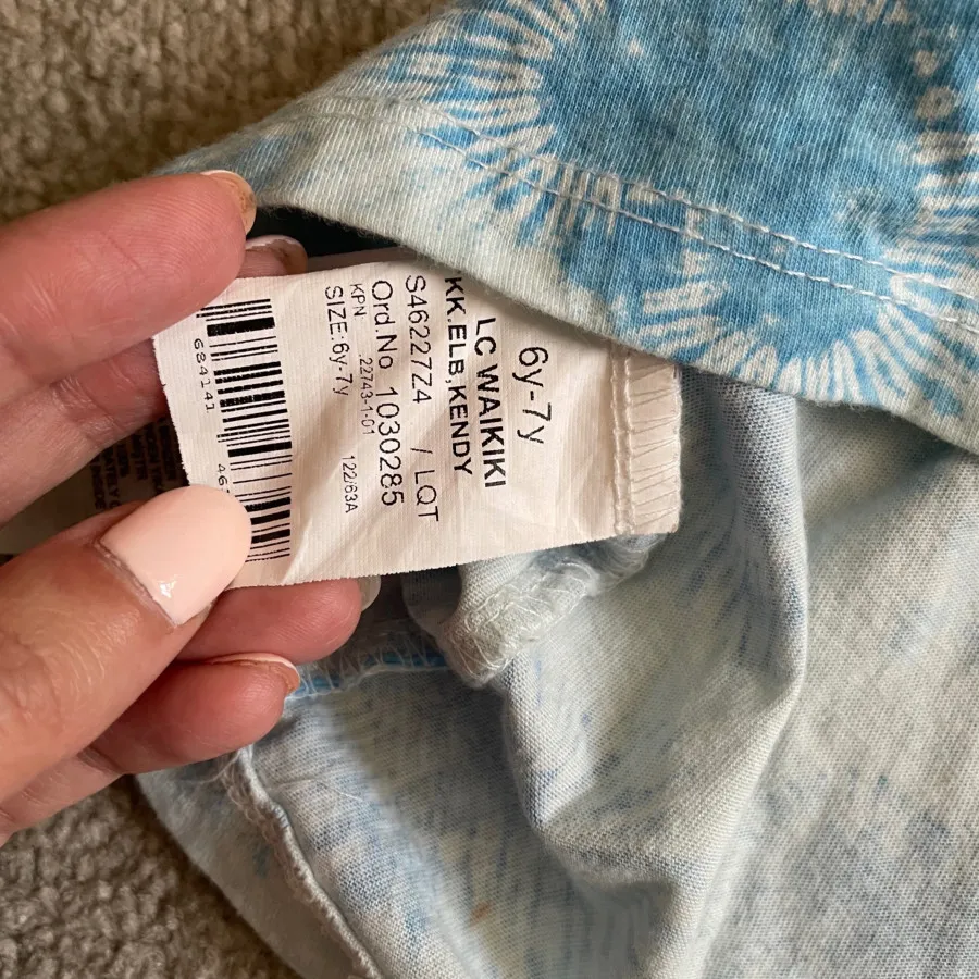 پیراهن السی بچگانه