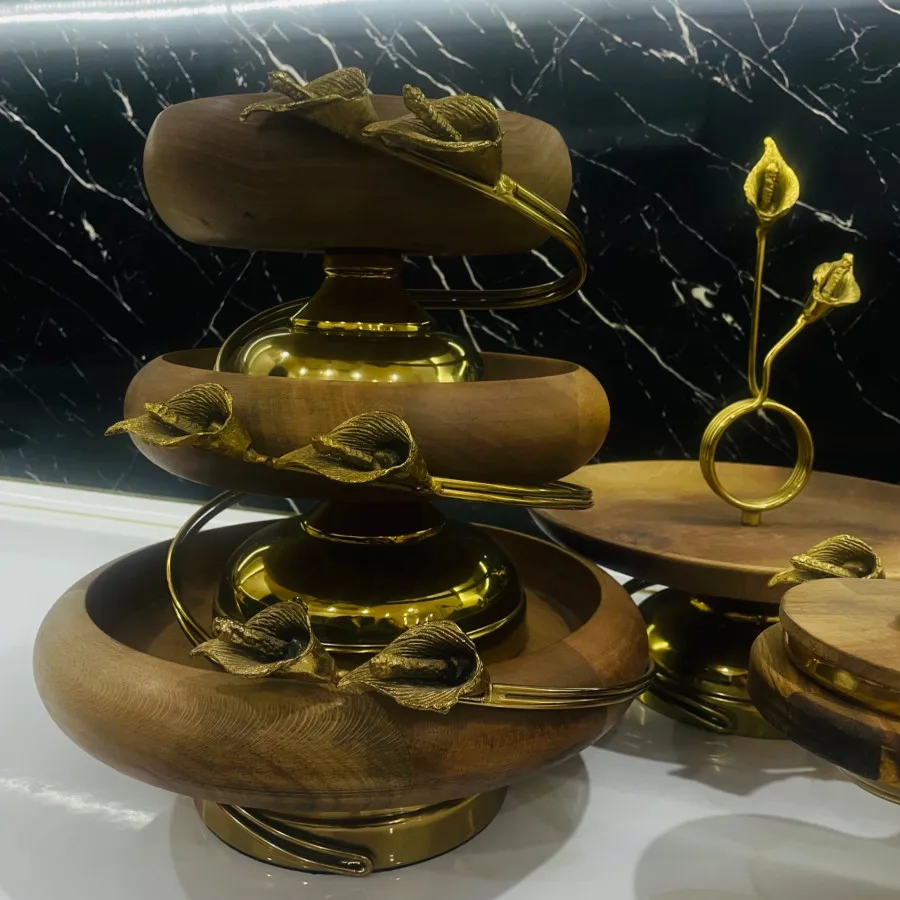 سرویس پذیرایی چوبی