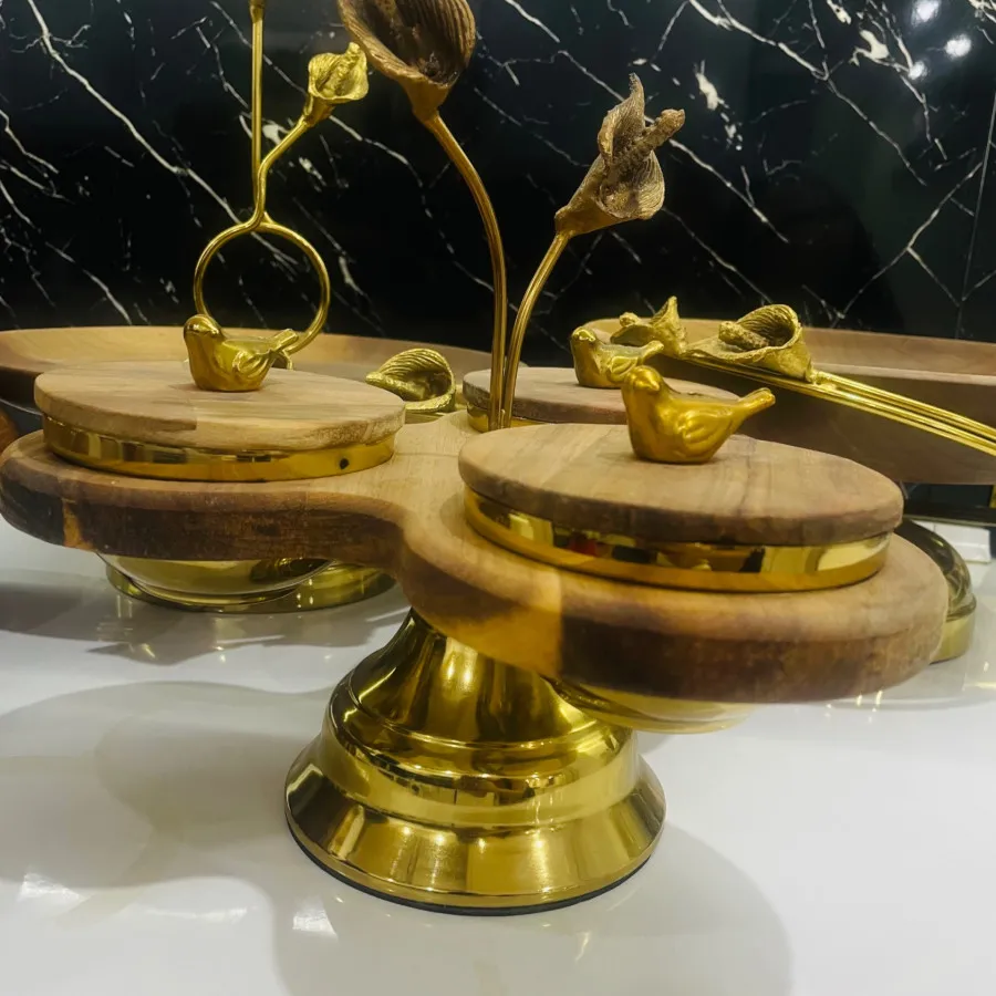 سرویس پذیرایی چوبی