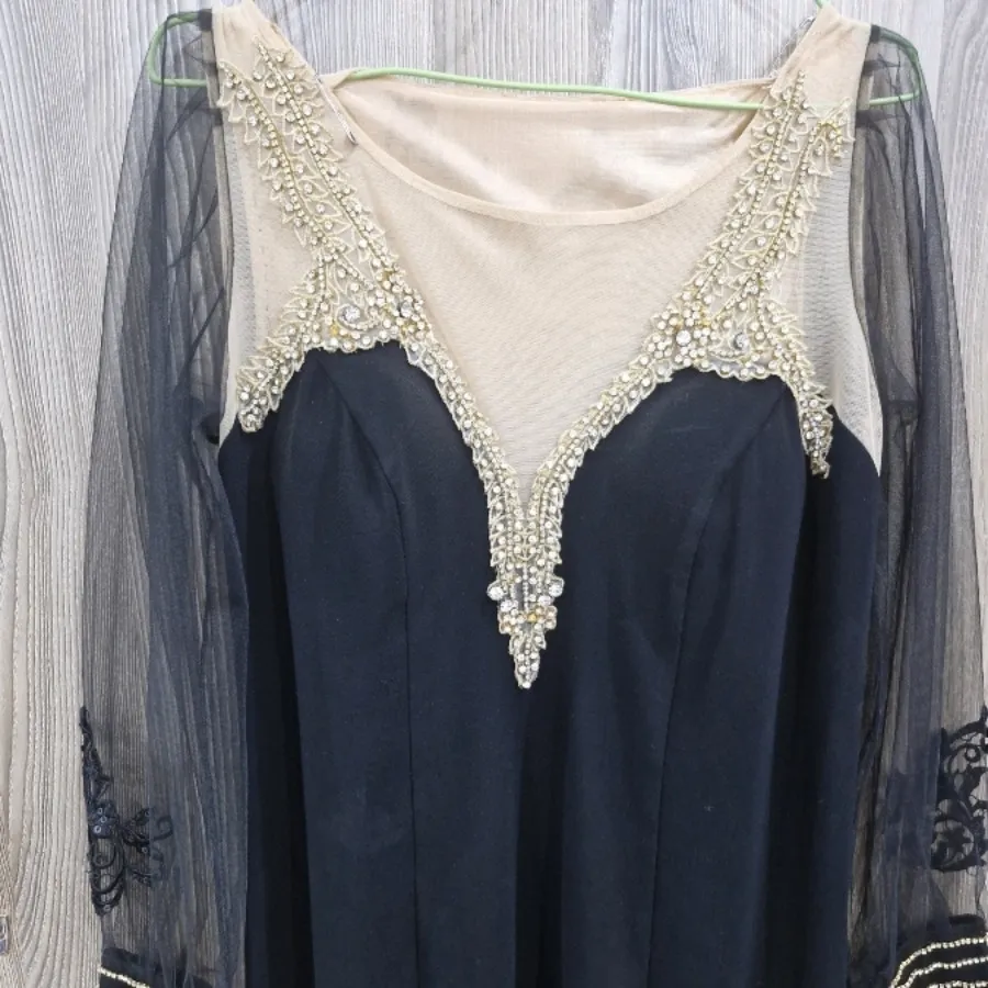 لباس مجلسی کرپ مشکی