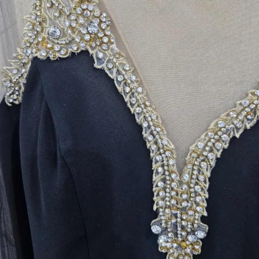 لباس مجلسی کرپ مشکی