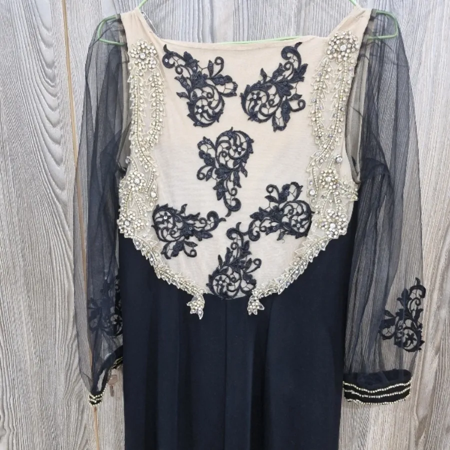 لباس مجلسی کرپ مشکی