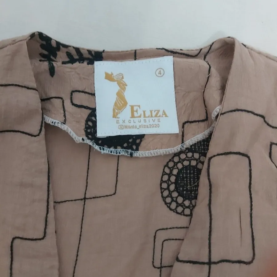 مانتو گلدوزی