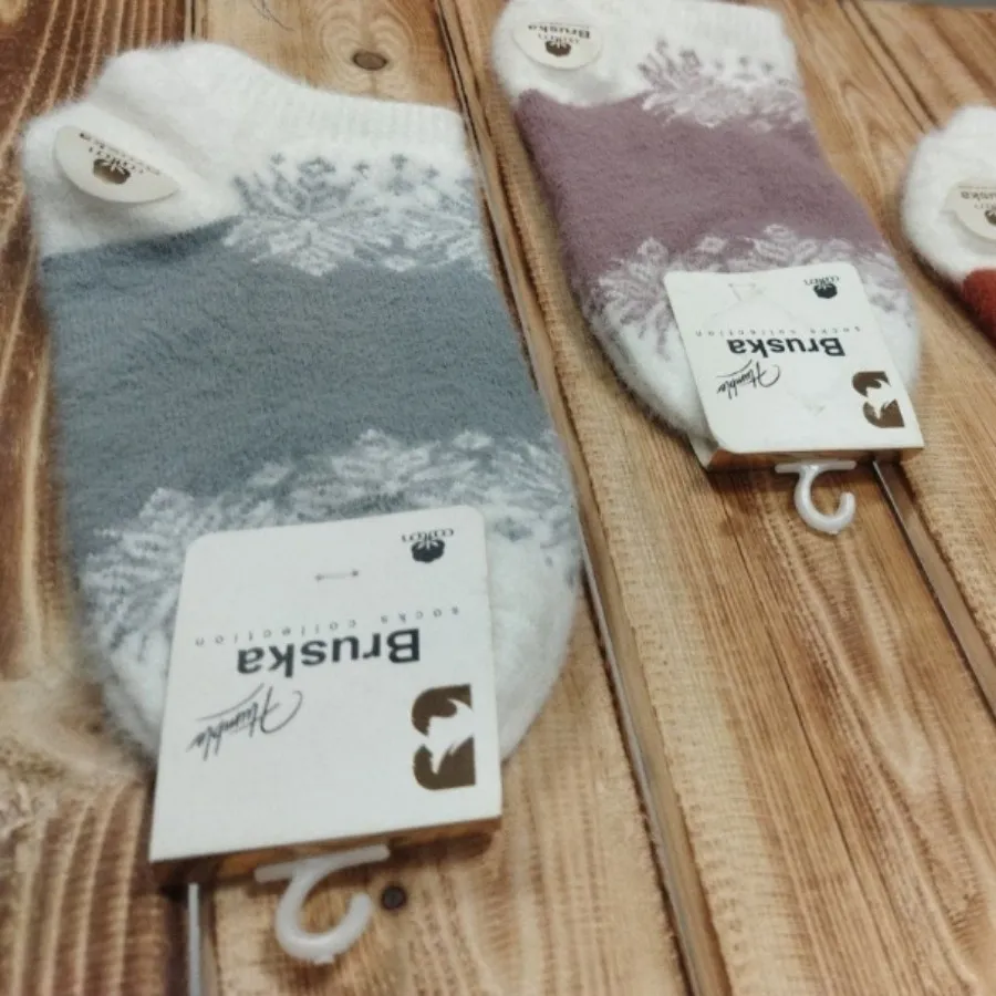 جوراب گرم ضخیم زنانه